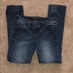 Express Stella Low-rise Skinny Jeans